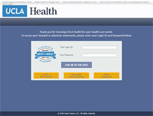 Tablet Screenshot of billing.uclahealth.org